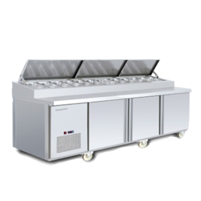 counter chiller width cold pan